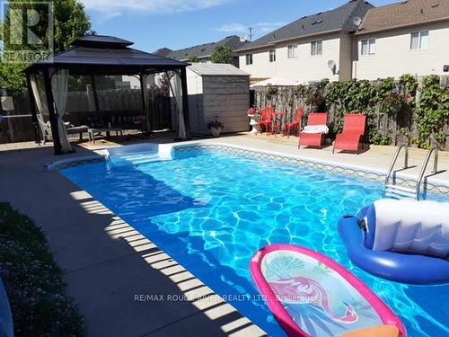 78 Bonathon Crescent, Clarington, ON - Outdoor With In Ground Pool With Deck Patio Veranda With Backyard