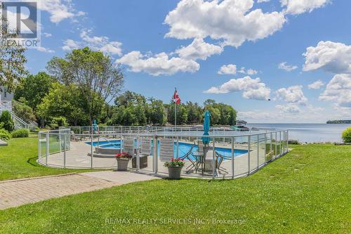 103 - 585 Atherley Road, Orillia, ON - Outdoor With In Ground Pool With View