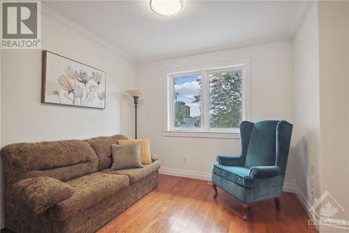 The second bedroom can also be used for a comfortable guest suite or a third bed area. - 4405 Ashcroft Court, Ottawa, ON - Indoor Photo Showing Living Room