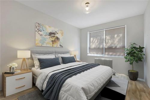 Virtually Stagged - 37 Mericourt Road|Unit #304, Hamilton, ON - Indoor Photo Showing Bedroom