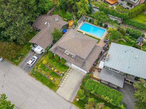 121 Waddington Drive, Kamloops, BC - Outdoor With In Ground Pool With View