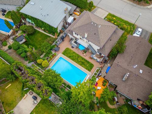 121 Waddington Drive, Kamloops, BC - Outdoor With In Ground Pool With View