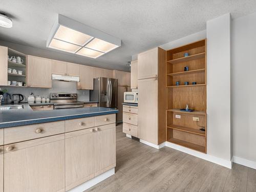 121 Waddington Drive, Kamloops, BC - Indoor Photo Showing Kitchen With Double Sink