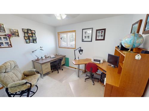 1616 Mt Pyramid Crescent, Cranbrook, BC - Indoor Photo Showing Office