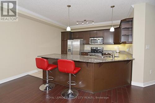 608 - 1030 Coronation Drive, London, ON - Indoor Photo Showing Kitchen With Stainless Steel Kitchen With Upgraded Kitchen
