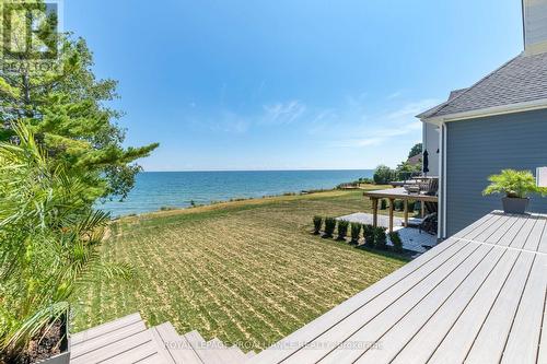 16 Twelve Trees Court, Prince Edward County (Wellington), ON - Outdoor With Body Of Water With Deck Patio Veranda With View