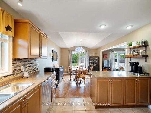 107 Macdonald Cres, West Grey, ON - Indoor Photo Showing Kitchen With Double Sink