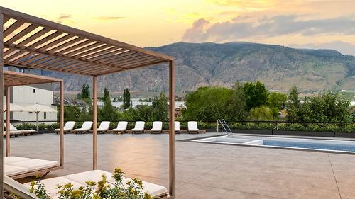 3-4601 97Th Street, Osoyoos, BC - Outdoor With In Ground Pool With View
