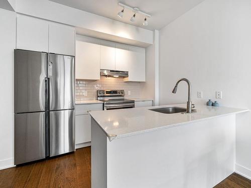 Kitchen - 508-1700 Rue Viola-Desmond, Montréal (Lasalle), QC - Indoor Photo Showing Kitchen With Upgraded Kitchen