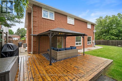 1684 Bough Beeches Boulevard, Mississauga, ON - Outdoor With Deck Patio Veranda With Exterior