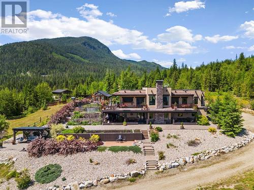 1309 Eagle Ridge Road, Lumby, BC - Outdoor With Deck Patio Veranda With View
