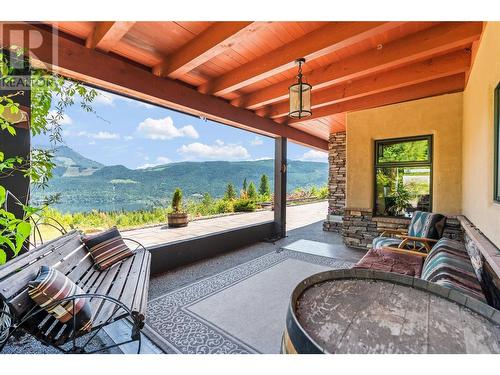 1309 Eagle Ridge Road, Lumby, BC - Outdoor With Body Of Water With Deck Patio Veranda With Exterior