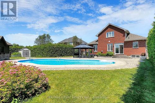 49 Ferncroft Drive, Georgina, ON - Outdoor With In Ground Pool With Backyard