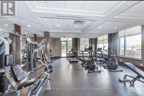 910 - 131 Upper Duke Crescent, Markham, ON - Indoor Photo Showing Gym Room