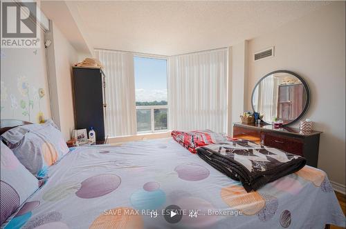 612 - 3 Rowntree Road, Toronto (Mount Olive-Silverstone-Jamestown), ON - Indoor Photo Showing Bedroom