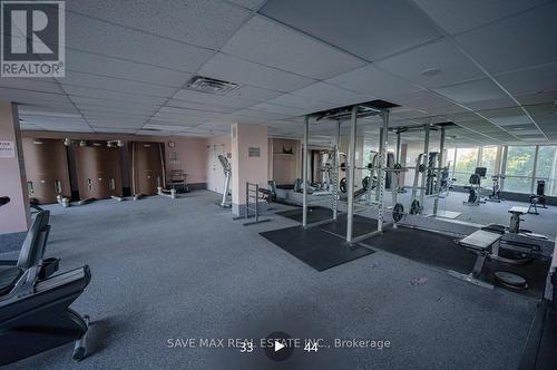 612 - 3 Rowntree Road, Toronto, ON - Indoor Photo Showing Gym Room