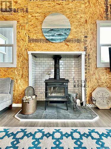 117 Ravine Road, Big Shell, SK -  With Fireplace