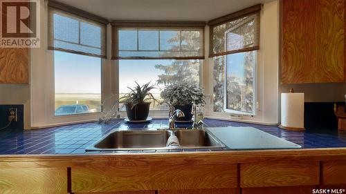 Rm Of Weyburn Acreage, Weyburn Rm No. 67, SK - Indoor Photo Showing Kitchen With Double Sink