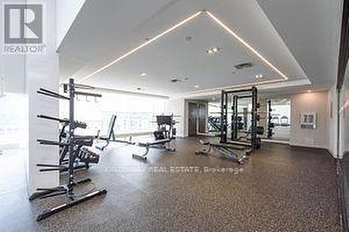 1410 - 4065 Confederation Parkway, Mississauga, ON - Indoor Photo Showing Gym Room