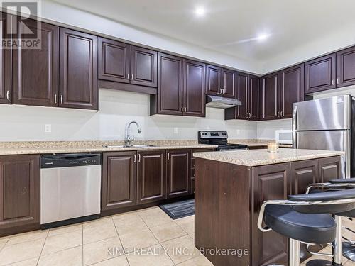 40 Saint Dennis Road, Brampton, ON - Indoor Photo Showing Kitchen With Stainless Steel Kitchen