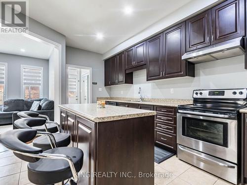 40 Saint Dennis Road, Brampton, ON - Indoor Photo Showing Kitchen With Stainless Steel Kitchen