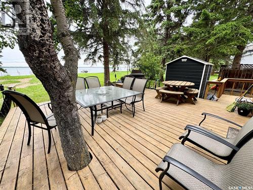19 Mathews Crescent, Turtle Lake, SK - Outdoor With Deck Patio Veranda With Exterior