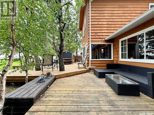 19 Mathews Crescent, Turtle Lake, SK - Outdoor With Deck Patio Veranda With Exterior