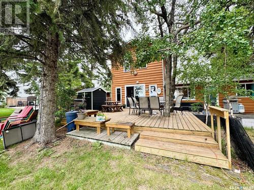 19 Mathews Crescent, Turtle Lake, SK - Outdoor With Deck Patio Veranda