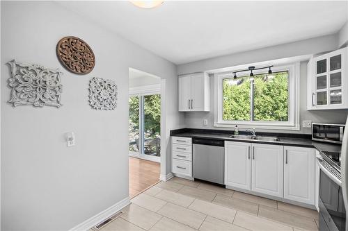 468 Mount Albion Road, Hamilton, ON - Indoor Photo Showing Kitchen With Double Sink