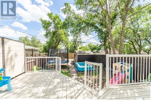457 Ominica Street W, Moose Jaw, SK - Outdoor With Deck Patio Veranda