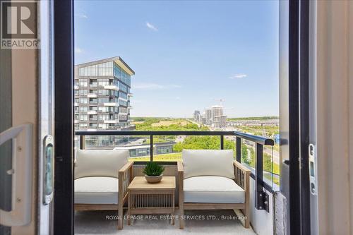 805 - 297 Oak Walk Drive, Oakville, ON - Outdoor With Balcony With Exterior