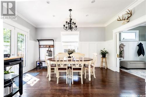 1027 Grafton Avenue, Moose Jaw, SK - Indoor Photo Showing Dining Room