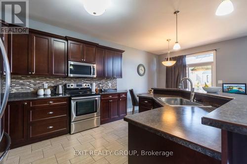 24 Hampton Ridge Drive, Belleville, ON - Indoor Photo Showing Kitchen With Double Sink