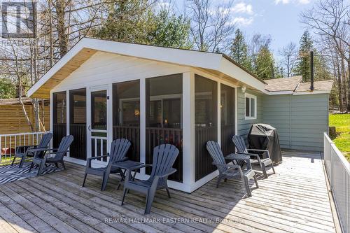 1810 Hull Road, Douro-Dummer, ON - Outdoor With Deck Patio Veranda With Exterior