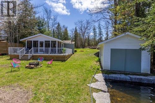 1810 Hull Road, Douro-Dummer, ON - Outdoor With Deck Patio Veranda