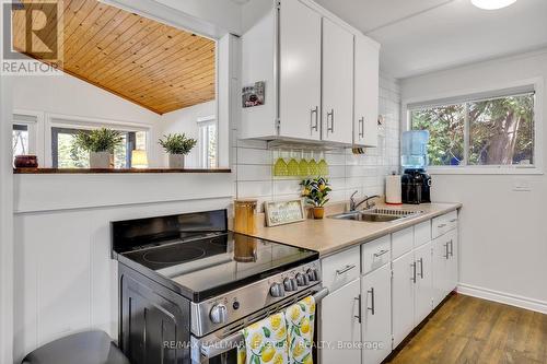 1810 Hull Road, Douro-Dummer, ON - Indoor Photo Showing Kitchen With Double Sink