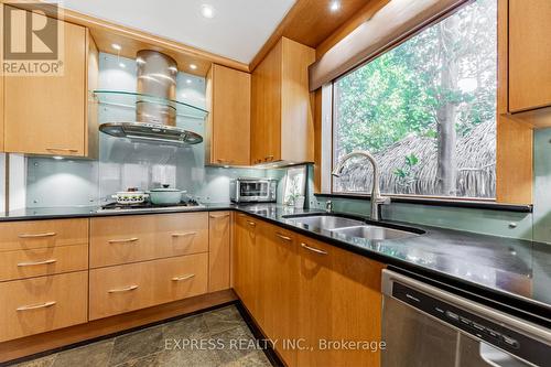23 Vesta Drive, Richmond Hill, ON - Indoor Photo Showing Kitchen With Double Sink