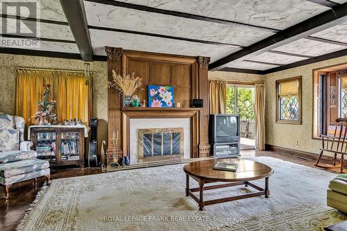 1194 Birchview Road, Douro-Dummer, ON - Indoor Photo Showing Living Room With Fireplace