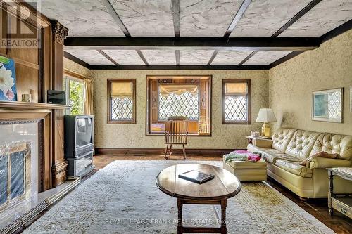 1194 Birchview Road, Douro-Dummer, ON - Indoor Photo Showing Living Room With Fireplace