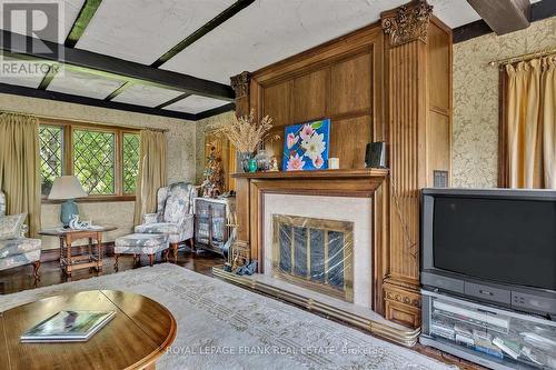 1194 Birchview Road, Douro-Dummer, ON - Indoor Photo Showing Living Room With Fireplace