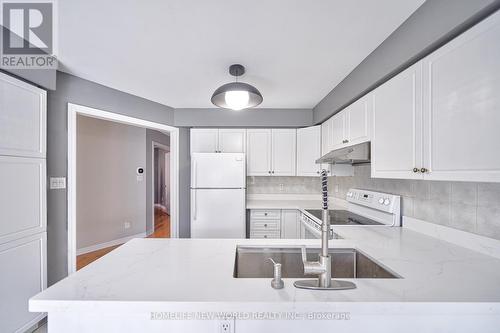 23A Wilson Street, Markham, ON - Indoor Photo Showing Kitchen With Double Sink