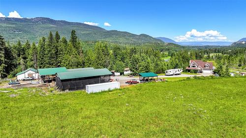 9255 Firehall Frontage Road, Salmon Arm, BC - Outdoor With View