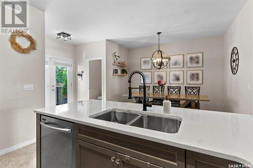 1625 Munroe Avenue, Saskatoon, SK - Indoor Photo Showing Kitchen With Double Sink