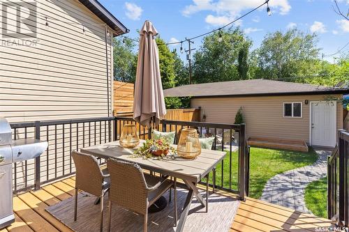 1625 Munroe Avenue, Saskatoon, SK - Outdoor With Deck Patio Veranda With Exterior