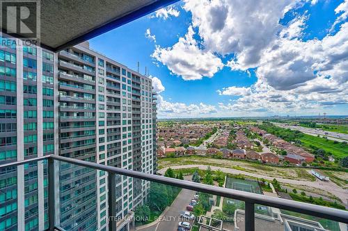 1708 - 339 Rathburn Road W, Mississauga, ON - Outdoor With Balcony With View