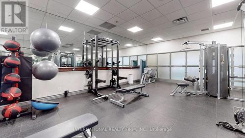 1708 - 339 Rathburn Road W, Mississauga, ON - Indoor Photo Showing Gym Room