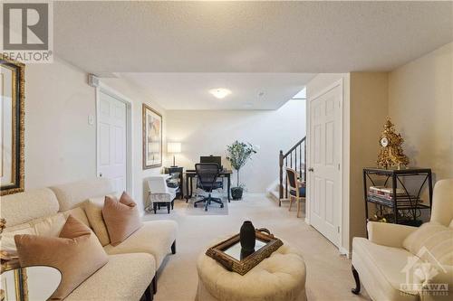 Finished lower level - 224 Macoun Circle, Ottawa, ON - Indoor Photo Showing Living Room