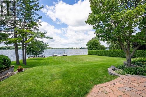 15947 Sunset Drive, Long Sault, ON - Outdoor With Body Of Water With View