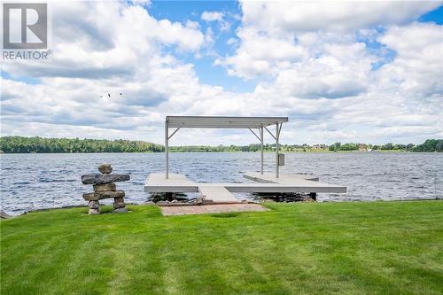 15947 Sunset Drive, Long Sault, ON - Outdoor With Body Of Water With View