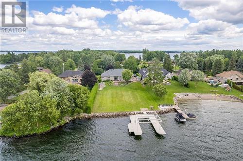 15947 Sunset Drive, Long Sault, ON - Outdoor With Body Of Water With View